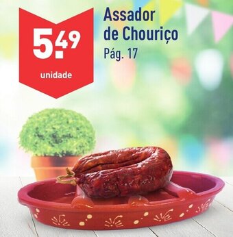 ALDI Assador de Chourico promoção