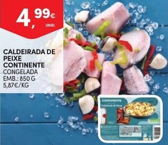 Continente Caldeirada de peixe Continente 850g promoção