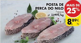 Pingo Doce Posta de Perca do Nilo 1kg promoção