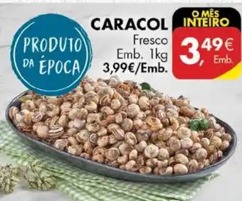 Pingo Doce Caracol 1kg promoção