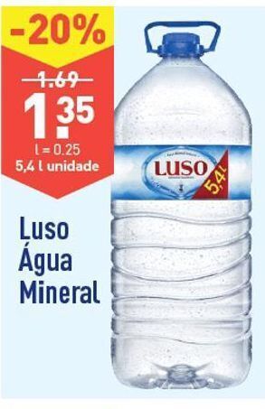 ALDI Água luso promoção