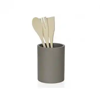 Copo de utensílios cinza