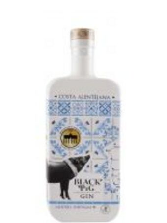 Garrafeira Nacional Gin black pig costa alentejana 50cl promoção