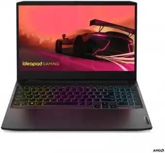 Chip7 Ideapad gaming 3 15ach6-251 - amd ryzen 5 5600h, 8gb, 512gb ssd, 15.6" ips full hd, geforce rtx 3050 4gb, free dos - shadow b promoção