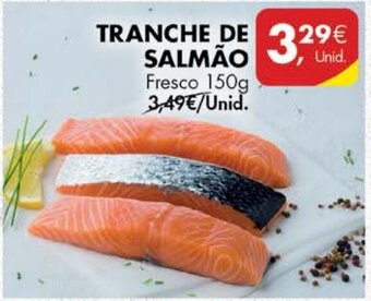 Pingo Doce Tranche de Salmao 150g promoção