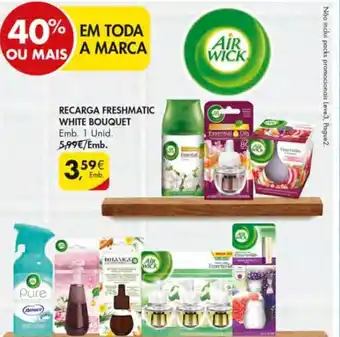 Pingo Doce Recarga Freshmatic White Bouquet 1 Unid promoção