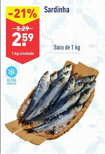 ALDI Sardinha promoção