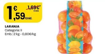 Intermarché Laranja promoção