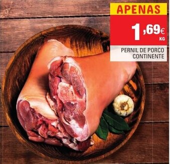Continente Pernil de Porco Continente promoção