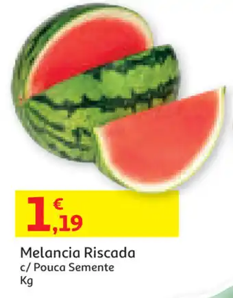 Auchan Melancia Riscada promoção