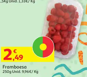 Auchan Framboesa 250g promoção