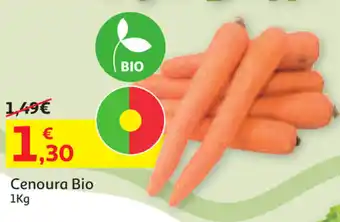 Auchan Cenoura Bio 1kg promoção