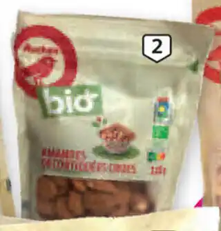 Auchan Amêndoas c/ Pele Auchan Bio 125g promoção