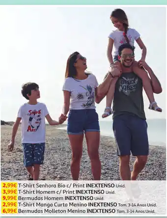 T-Shirt Senhora Bio c/ Print Inextenso
