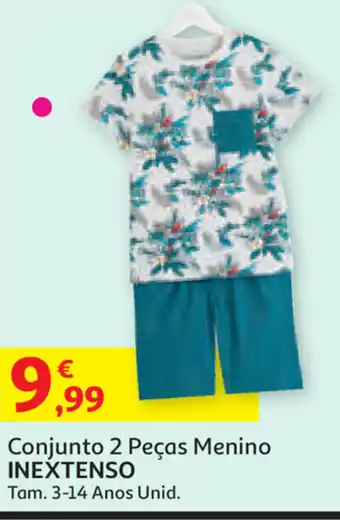 Auchan Conjunto 2 Peças Menino Inextenso 3-14 Anos promoção