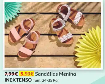 Auchan Sandálias Menina Inextenso 24-35 Par promoção