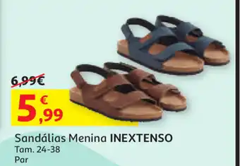 Sandálias Menina Inextenso 24-38 Par