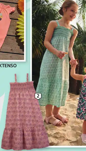 Auchan Vestido Longo Menina Inextenso 3-14 Anos promoção