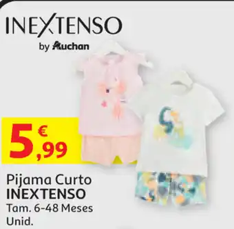 Auchan Pijama Curto Inextenso 6-48 Meses promoção