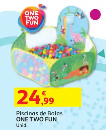 Auchan Piscinas de Bolas One Two Fun promoção