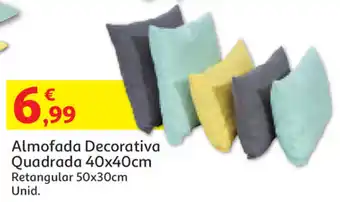 Auchan Almofada Decorativa Quadrada 40x40cm/Retangular 50x30cm promoção