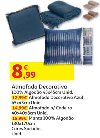 Auchan Almofada Decorativa 45x45cm promoção