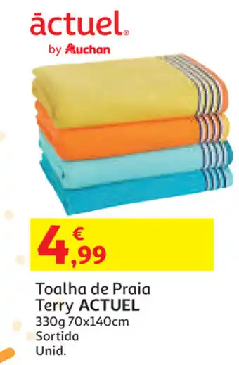 Toalha de Praia Terry Actuel 330g 70x140cm
