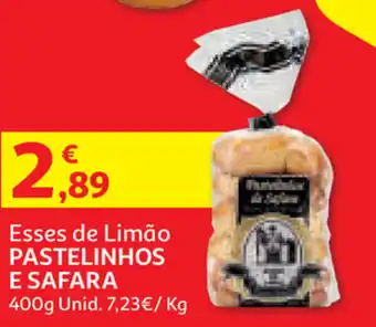 Auchan Esses de Limão Pastelinhos e Safara 400g promoção