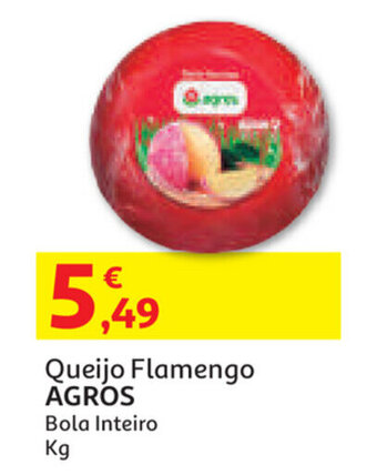Auchan Queijo Flamengo Agros promoção