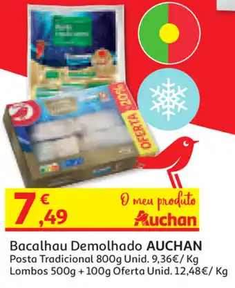 Bacalhau Demolhado Auchan 800g