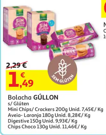 Auchan Bolacha Gúllon 200g promoção
