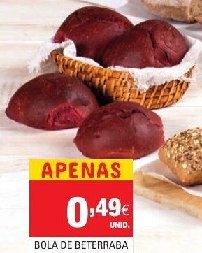 Continente Bola de Beterraba promoção