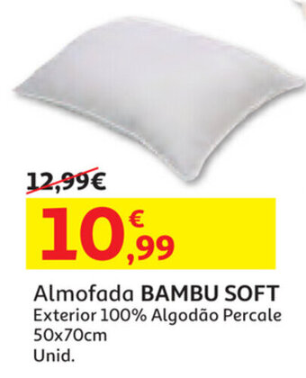 Auchan Almofada Bambu Soft 50x70cm promoção