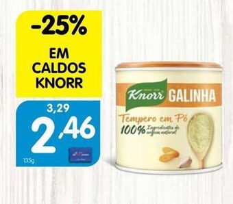 Minipreço Caldo knorr promoção
