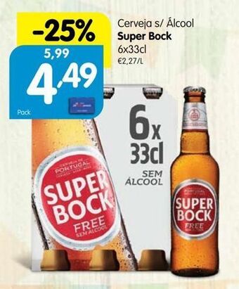 Minipreço Cerveja super bock promoção