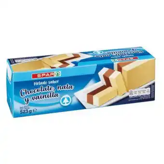 Spar Gelado spar 3 sabores barra 1lt promoção