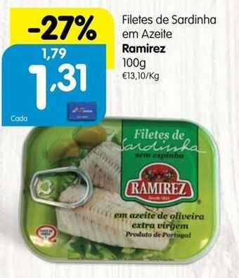 Sardinhas em lata ramirez