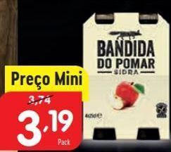 Minipreço Sidra bandida do pomar promoção