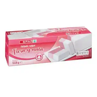 Spar Gelado spar nata morango barra 1lt promoção