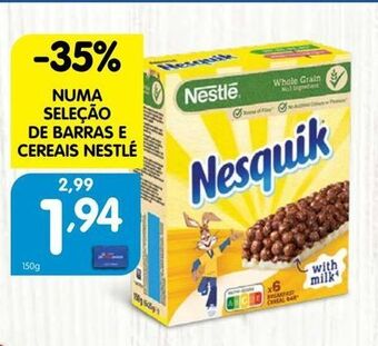 Minipreço Cereal com chocolate nesquik promoção