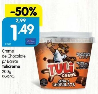 Minipreço Creme de chocolate tulicreme promoção