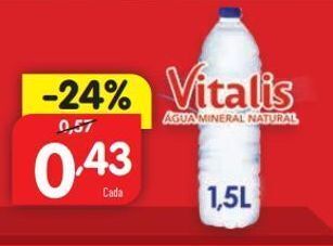 Minipreço Água vitalis promoção