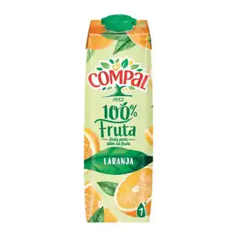 ALDI Compal 100% fruta laranja promoção