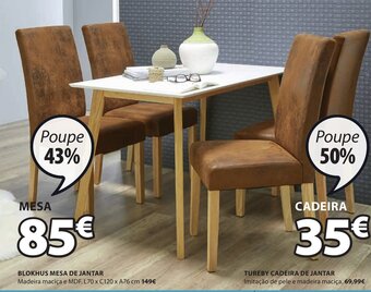 JYSK Tureby Cadeira de Jantar promoção