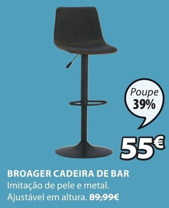 JYSK Broager Cadeira de Bar promoção