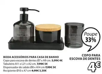 JYSK Boda Acessórios para Casa de Banho promoção