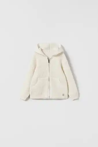 Zara Jachetă din tricot gofrat Ofertă