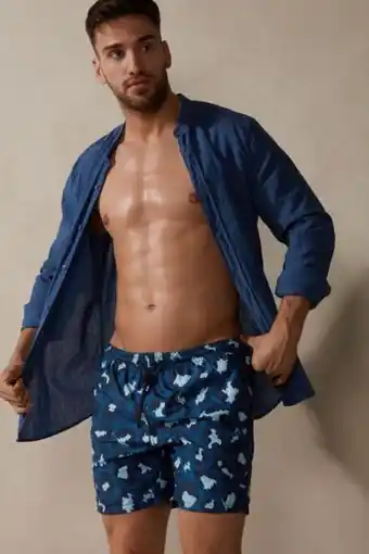 Intimissimi Șort de baie imprimeu pătat Ofertă