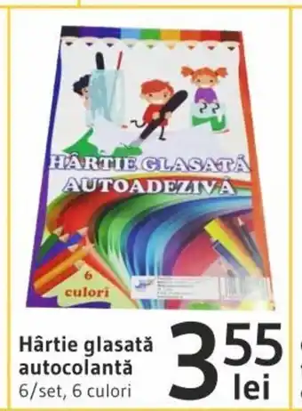 Supeco Hârtie glasată autocolantă Ofertă