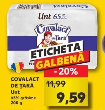 Kaufland Covalact De Țară Unt 200 g Ofertă
